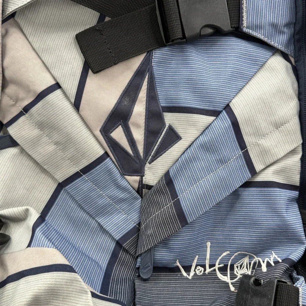 🔥✅ Volcom Backpack Blue Grey USED